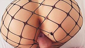 Neighbor Webcam Model Takes Monster Cock in Amazon Position