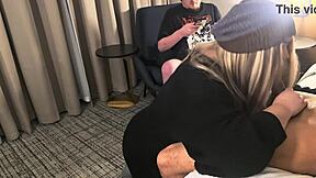 First Time Cucking Hubby With Massive Cock Deepthroat