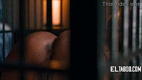 Caging Turns Innocent European Girl into Wild FFM Sex Beast with Spanish Subtitles