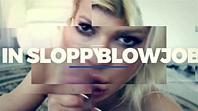 Athena heart begs for sloppy teen bj after no sex craving!!