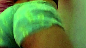 Hey these two lesbians kiss and shake asses hot