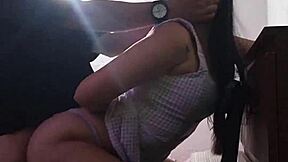 ride that dress-up latina slut till she shuts up?