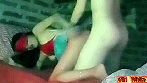 mi cuñado infiel me folla duro mientras mi hermana cornuda está en la peluquería y me llena la vagina de semen