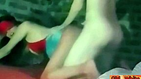 mi cuñado infiel me folla duro mientras mi hermana cornuda está en la peluquería y me llena la vagina de semen