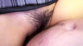 slim japanese bookworm teen seduced by teacher for creampie library sex