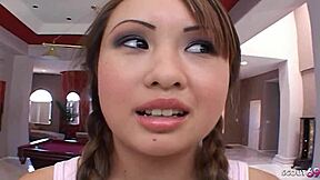 half-asian tia tanaka's first mmf 3some pigtails teen rides two old cocks