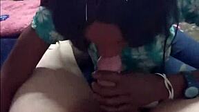 i crave sucking this hot black princess's white cock.