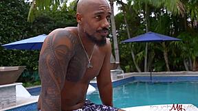 Old Friend Destroys Eva Generosi's Tight Pussy While Hubby Watches Cum Swallow!