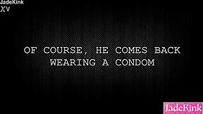 sneaky cheater yanks off condom mid-fuck!