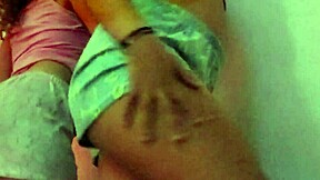 Hey these two lesbians kiss and shake asses hot