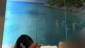 amateur teen gets soaked in piss play