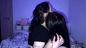 stepsis squeezes legs on me dirty cunnilingus wet pussy 👅💦😈