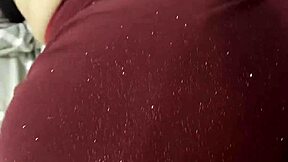 curvy latina wife's fat ass doggy and cowgirl ends in creampie