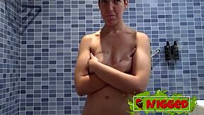 Amateur Sara Villanueva Tries BBC First Time Losing Virginity Gaping!