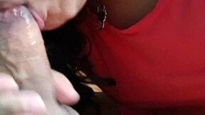 stepmom sucks heartbroken stepson's cock till he explodes in her mouth