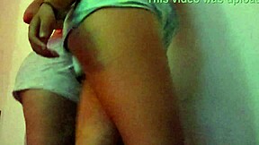 Hey these two lesbians kiss and shake asses hot