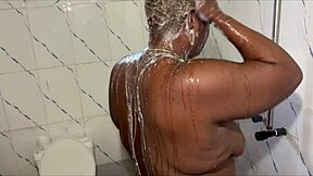 i wash my pussy prepping for hard pounding fuck