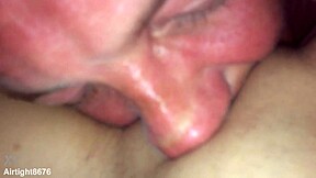 daddys filthy tongue deep in my tight pussy makes me orgasim so hard!!