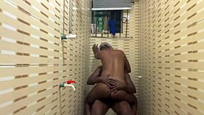 new year surprise! ripped clothes rough pounding her gaping wet pussy!