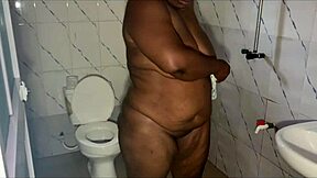 i wash my pussy prepping for hard pounding fuck