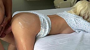 asian slut fucked head to toe by muscular stud!