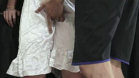 damn that thick indonesian girl with huge ass and tits gets doggy pounded hard