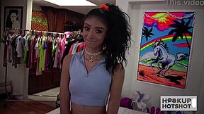 Jada Doll Gags Hard on Bryan Gozzling's Thick Choking Dick