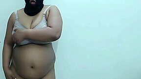 Indian girl Rohini strips and shows big natural tits on video chat