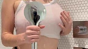 Megnutt02's steamy shower ignites deep desire