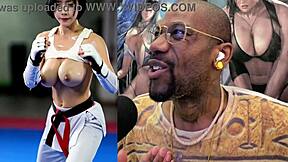 Hey japanese babes, strip and jiggle those fat milky tits during training?