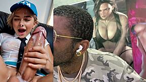 oh man i jerked off so hard watching that trans teen cum all over her thicc tits