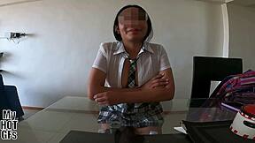 Help with homework? I'll ride your cock like you want roommate style