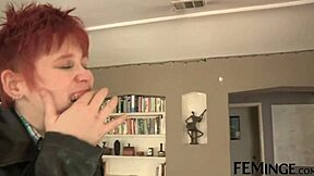 i caught my cheating lesbian friends fingering pussies with dildos in 4k feminge orgasm