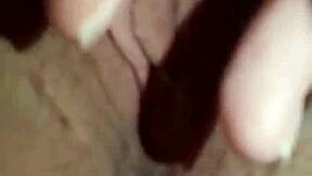 Brazilian Babe Squirts Hard On Bed In Solo Masturbation Orgasm