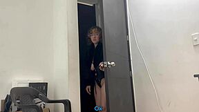 blindfolded roommate mistakes me for bf, rides cock pov part 2!