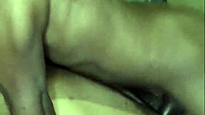 your juicy bubble butt takes black cock so deep in garage