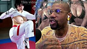 Hey japanese babes, strip and jiggle those fat milky tits during training?