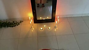 POV Anal: Naughty Submissive Latina Neighbor's Homemade Valentine's Gift