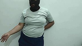 Indian girl Rohini strips and shows big natural tits on video chat