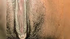 Akosuakumaa's shaved wet pussy drips in hot compilation