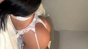 you ever seen a slutty british teen 18+ masturbate horny on cam?