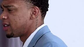 i finally pop black virgin lily starfire's cherry with lawson jones watching