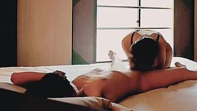giant tits wife in white lingerie sucks and 69s to mouth cum homemade