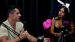 brazilian swingers casal macettare jenni faria digao start hot relation on sheer red 🎄😍