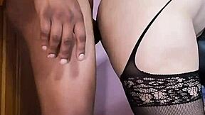 Screaming sexy girl in lingerie gets roughly fucked by stepbrother!