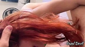 brother's naughty gf sneaks in bedroom for ass shaking fun