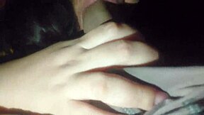 horny stepbro gets uh quick sloppy blowob from sis...