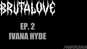 goth babe ivana takes xanders cumshot on her tits