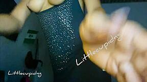 that pretty skinny teen's tight buttplug tease 😏🍑