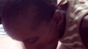 i'm suckin big daddy's white cock as 18yo black schoolgirl